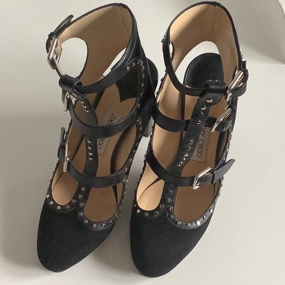 Stunning black Jimmy Choo heels. - Picture 6 of 9